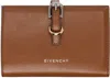 Givenchy Brown Voyou Wallet In 222-soft Tan