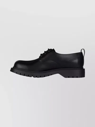 GIVENCHY BRUSHED LEATHER CHUNKY DERBY SHOES