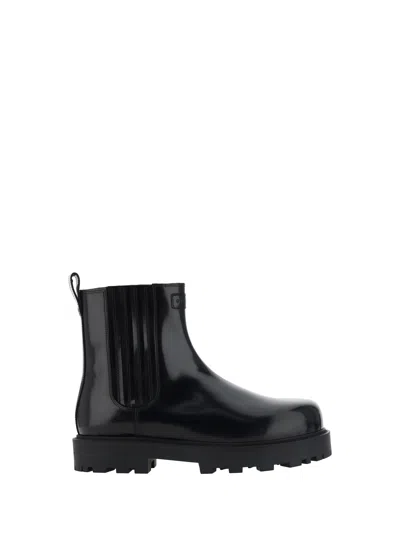 Givenchy Chelsea Show Black Ankle Boots