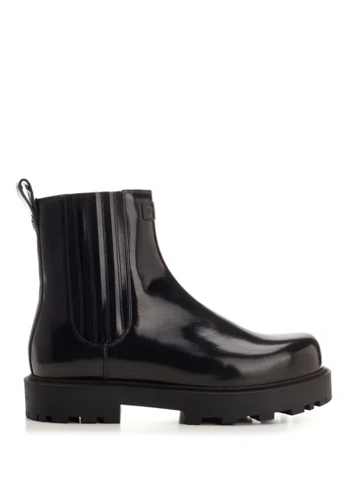 Givenchy Chelsea Show Black Ankle Boots