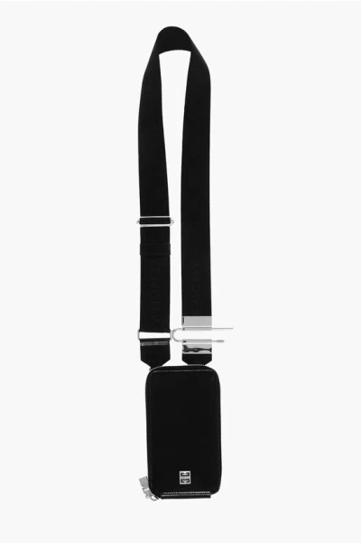 Givenchy Brushed Leather Crossbody Phone Holder Grösse Unica