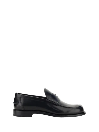 GIVENCHY BRUSHED LEATHER LOAFERS