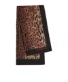 Givenchy Leopard-print Brushed Wool Scarf In Animal Print