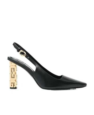 Givenchy Buckle-strap Pointed-toe Pumps In Black
