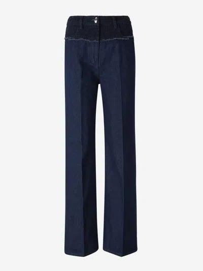 GIVENCHY GIVENCHY BUCLÉ PANEL JEANS