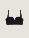 Givenchy Bullet Bra Top In Mohair In Black