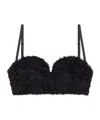 Givenchy Bullet Bra Top In Mohair In Black