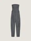 Givenchy Bullet Bustier Tailored All-in-one In Wool In Black