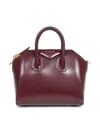 Givenchy Women Burgundy Antigona Mini Handbag In Burgundy