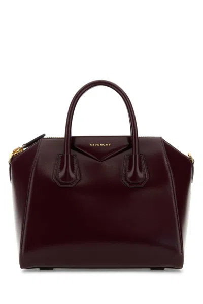 Givenchy Burgundy Antigona Small Satchel