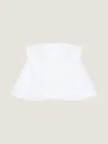 Givenchy Bustier Cape Back Top In Lace In White