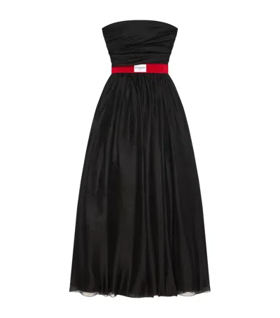 Givenchy Bustier Maxi Dress In Black