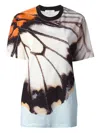 Givenchy Butterfly Print T-shirt In Multi
