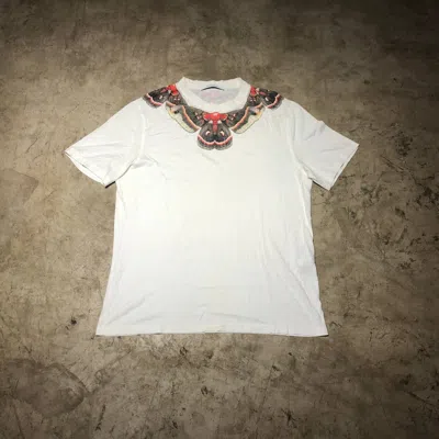 Pre-owned Givenchy Butterfly Tee In White
