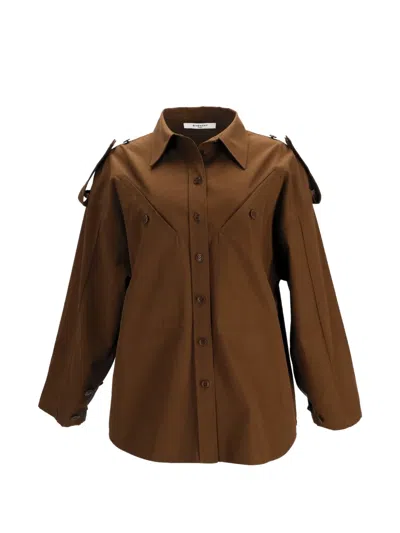 Pre-owned Givenchy Button-down Shirt In Brown
