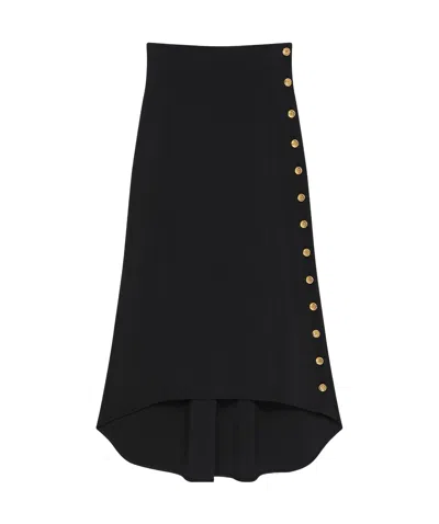 GIVENCHY GIVENCHY PUNTO MILANO BUTTON DETAILED SKIRT