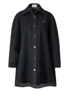 Givenchy Collared Neck Structured Long Sleeves Top