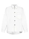 Givenchy Button-fastening Patch-pocket Shirt In White