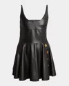 Givenchy Dress In Nappa With Twisted Straps In Black