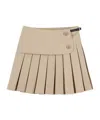 Givenchy Button Skirt In Brown