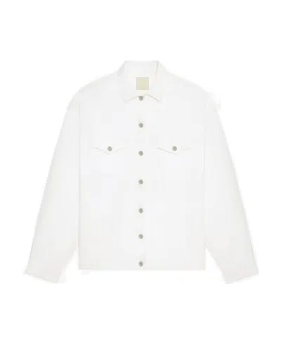 GIVENCHY GIVENCHY OVERSIZED-FIT BUTTONED DENIM JACKET