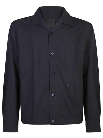 Givenchy Stylish Button-up Shirt With Modern Fit And Versatile Design In Black