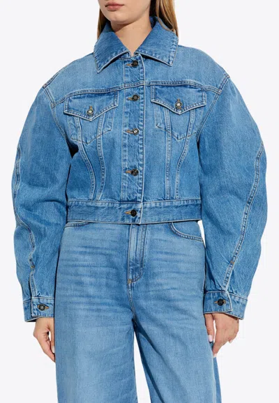 GIVENCHY BUTTONED DENIM JACKET