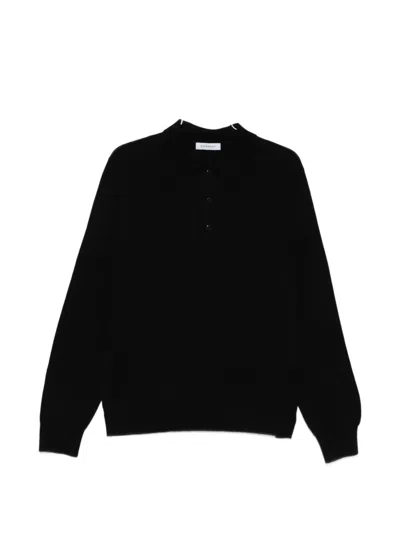 Givenchy Buttoned Polo Shirt In Black