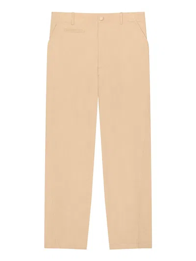 Givenchy Button-fastening Trousers In Nude