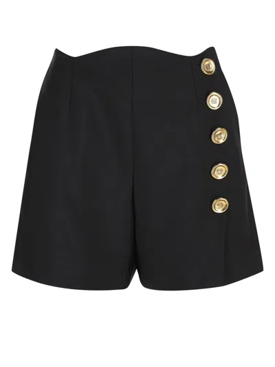GIVENCHY BUTTONS-DETAILED SHORTS