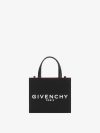 Givenchy G-tote Mini Shopping Bag In Canvas In Multicolor