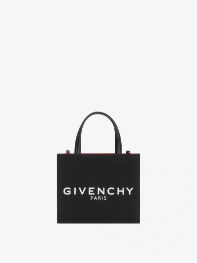 GIVENCHY CABAS G-TOTE MINI EN TOILE