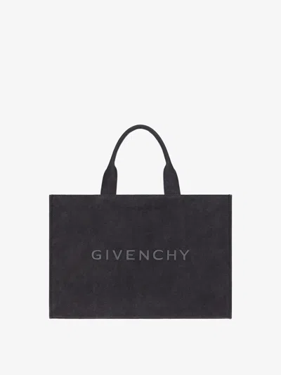 Givenchy Cabas  En Toile In Black