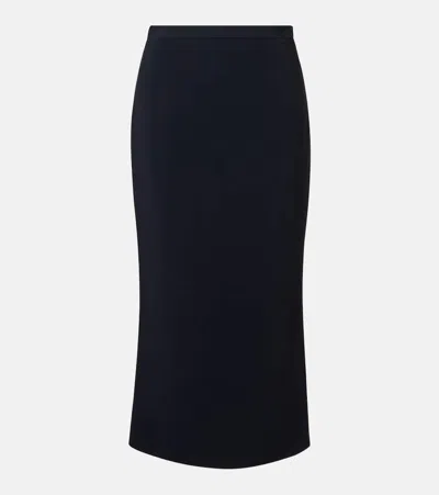 Givenchy Cady Crêpe Pencil Skirt In Black