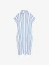 GIVENCHY KAFTAN IN COTTON AND LINEN WITH 4G STRIPES