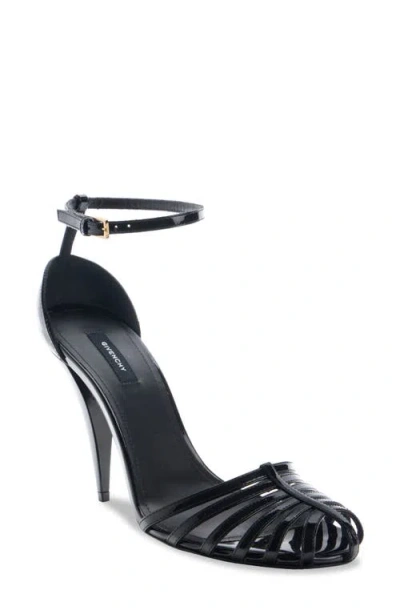 Givenchy Cage Sandal In Black