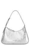 Givenchy Lucky Small Lock Shoulder Bag In Metallic Leather