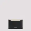 Givenchy Calf Leather Credit Card Case In Black