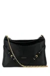 Givenchy Calf Leather Shoulder Bag In Black