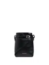 Givenchy Calf Leather Shoulder Bag With Logo And Gold-tone Hardware