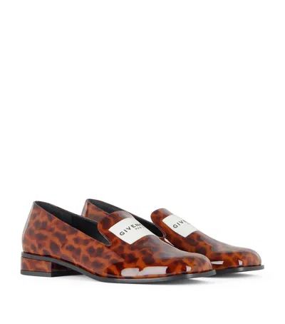 Givenchy Calf Leather Tuxedo Label Loafers