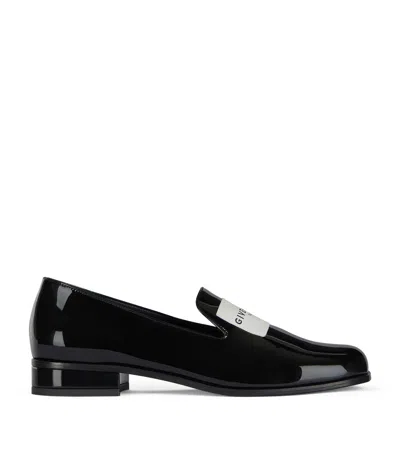 Givenchy Calf Leather Tuxedo Label Loafers