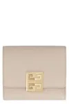 Givenchy Calf Leather Wallet In Nude