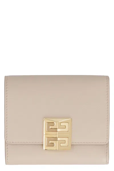 Givenchy Calf Leather Wallet In Nude