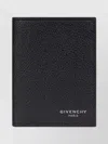 Givenchy Card Holder In Grained Leather In Black