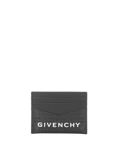 Givenchy Calfskin Cardholder In Black