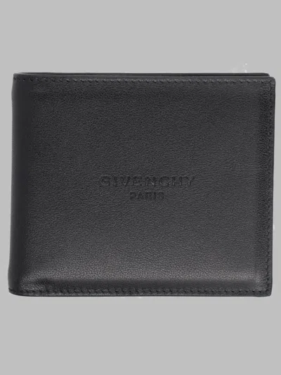 Givenchy Calfskin Leather Wallet In Black