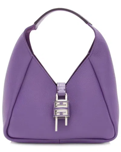 Givenchy Calfskin Mini G Hobo (authentic Pre-loved) In Purple