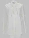 Givenchy Mini Bow Detail Shirt In White