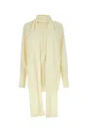Givenchy Long-sleeved Silk Blouse In Cream